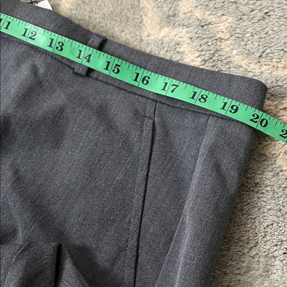 Banana Republic Gray Tailored Straight-Leg Pants - Picture 5 of 10